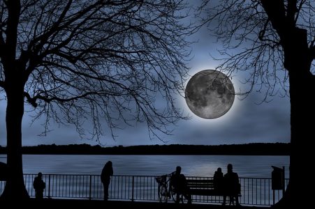 Eerie Full Moon